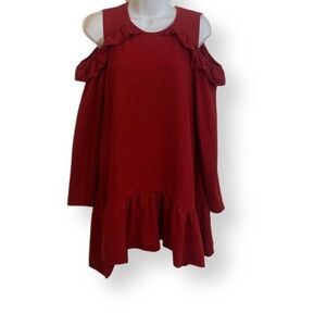 Wonder Nation Red Shimmer Dress